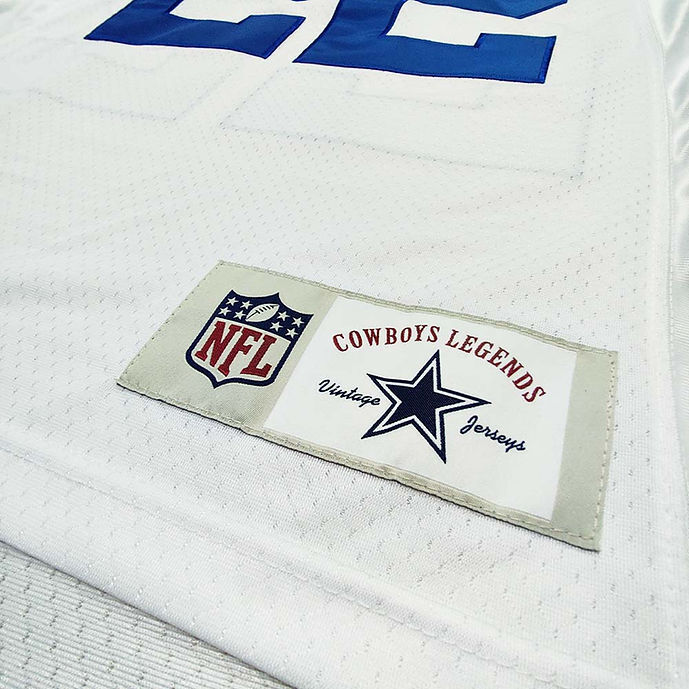 Men's E. Smith 22 Cowboys Legends Reebok Vintage Collection