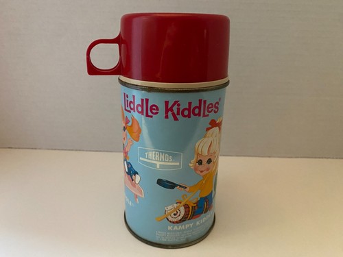 Vintage Liddle Kiddles Lunchbox Thermos 8oz Vacuum Bottle #2875
