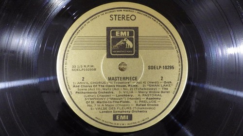 Masterpiece tchaikovsky,bach,chopin etc gatefold double  LP VG+ VG+ Oz EMI 1976 - Picture 7 of 7