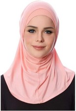 Muslim Women  Pure Cotton 2 Piece Al Amira Hijab USA Seller 15 colors