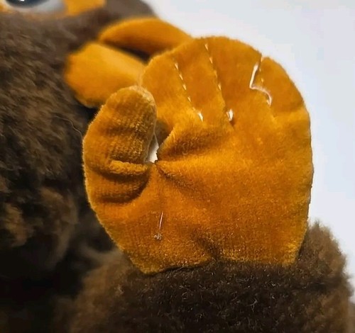 Peluche Vintage Creations Coronet Fieltro Cara y Patas Mono Tiempo de Juego Amigos Relleno 8" - Imagen 5 de 6