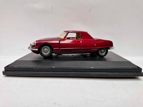 Vintage Corgi 259 Citroen DS 19 Coupe Le Dandy 1966-69 blue 1:43 die cast in cab