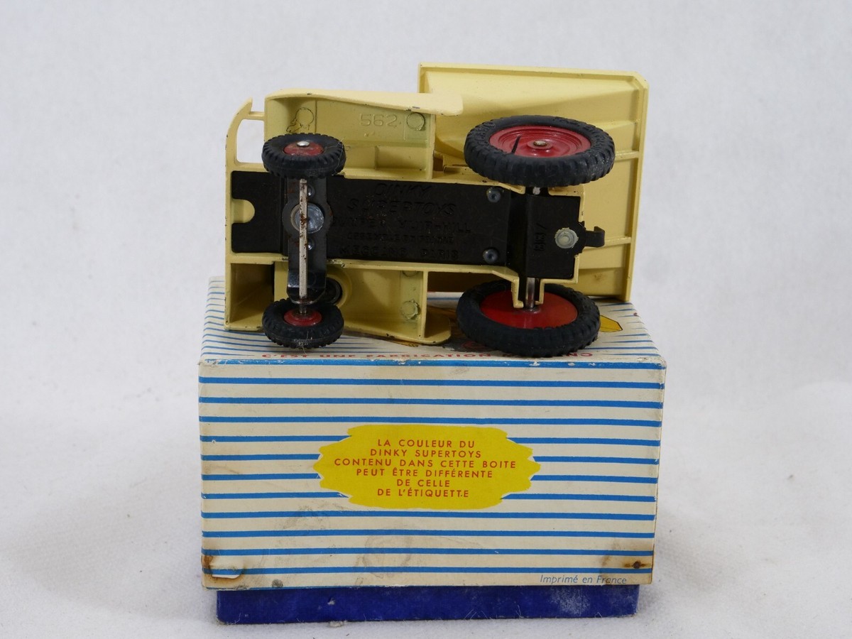 Dinky Toys N°887 MUIR-HILL Basculeur Automoteur - 1/43, Version Jantes Convexes, Boîte