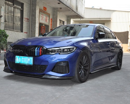 For BMW G20 G21 M340i M Sport 2020-2022 Carbon Fiber PSM Style Side Skirts Lip - Picture 10 of 14