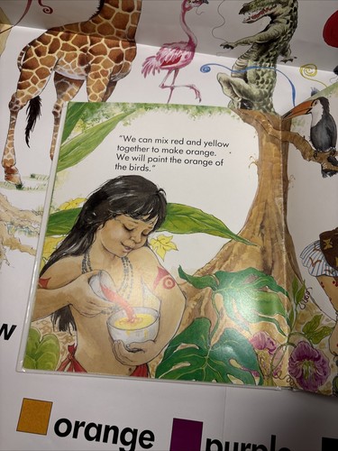 Early World of Learning Learn About Colours 1992 por Felicia Law - Imagen 4 de 8
