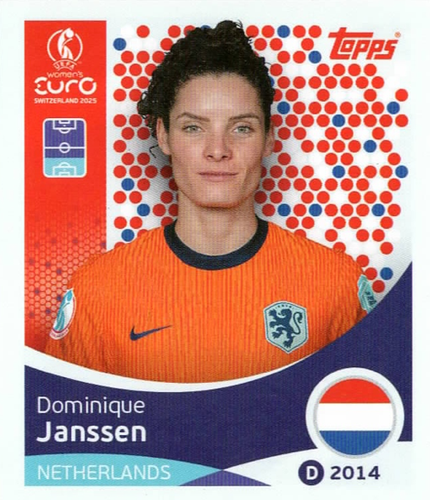 Topps UEFA Women's Euro 2025 Sticker All 1-308 zum aussuchen/to choose - 第 235/251 張圖片