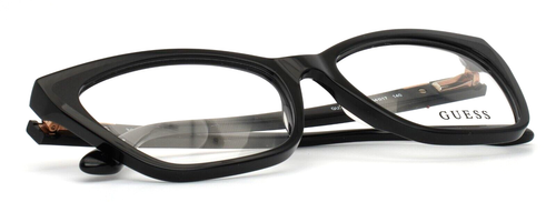 Gafas negras para mujer GUESS GU2811 001 con borde completo ojo de gato 54-17-140 B:39 - Imagen 13 de 14