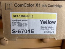 RISO ink cartridge S-6704E Yellow for 9150/9110/7150/7110/3150/3110 