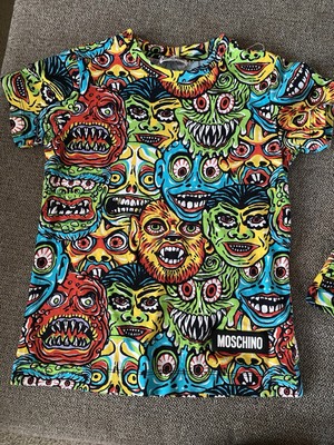 Moschino kids  Monster Tee and shorts 