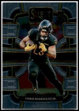2023 Panini Select #100 Chris Rodriguez Jr. Rookie Washington Commanders
