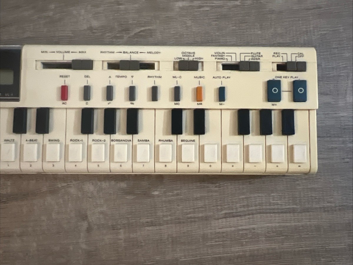 Casio VL-Tone VL-1 Keyboard Synthesizer (Case/ Cords Not Incl