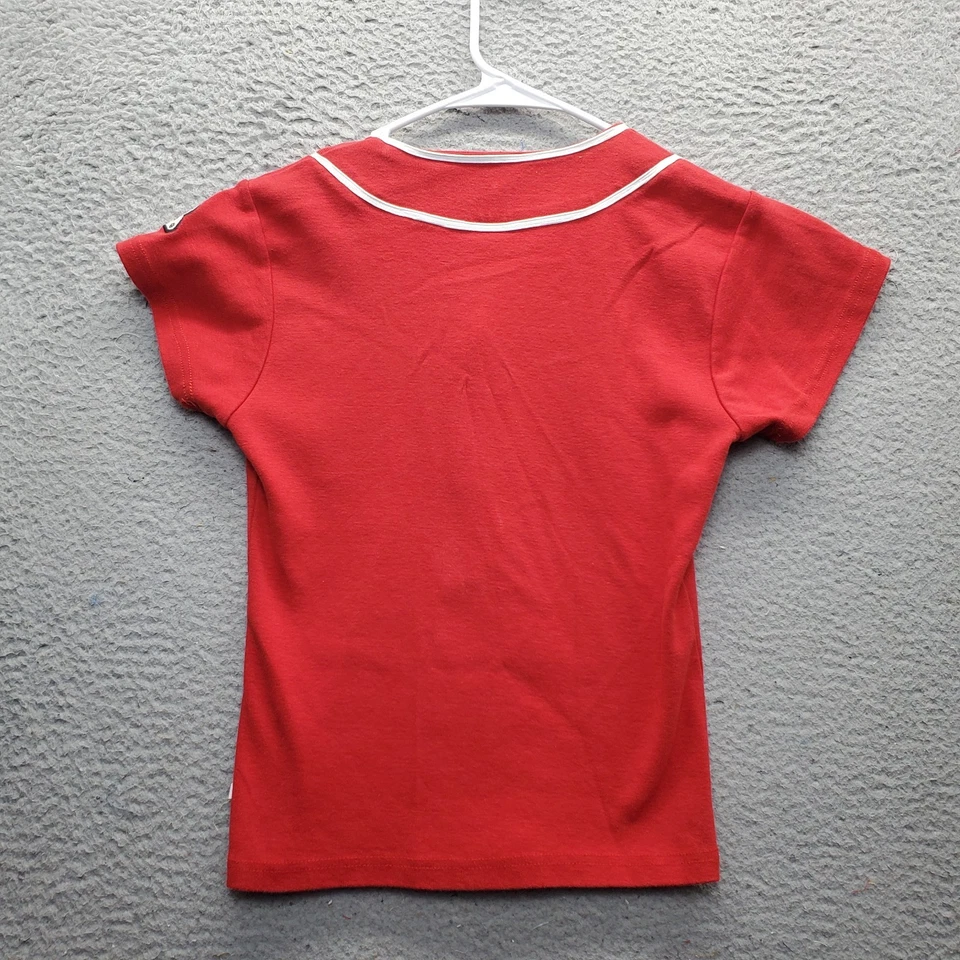 Camiseta Chase Authentics Juvenil Pequeña Roja Algodón NASCAR Racing Dale Jr Frente a Presión Foto 2 de 4