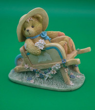 Cherished Teddies 103810 Jennifer 1994 Gathering the Blooms of Friendship EUC 