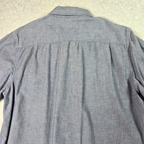Carhartt Relaxed Fit Hemd Herren Large Blau Knopfleiste Kurzarm - Bild 5 von 5