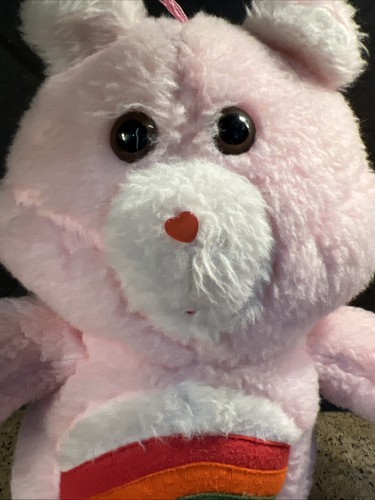 Vintage Homemade 1980’s Care Bear Plush, Rainbow Bright, Stuffed Animal - Picture 2 of 4