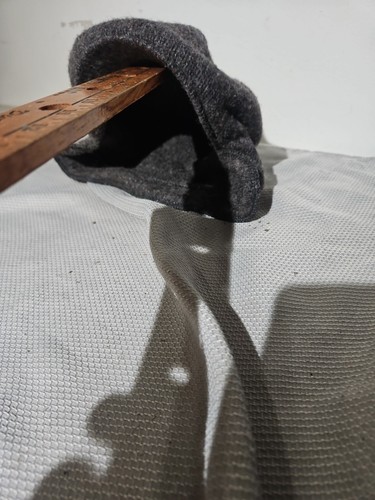 De colección LL Bean Newsboy Gorra Talla Única Gris Orejeras Lana Tejido Sombrero Hecho en EE. UU.  - Imagen 3 de 10