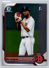 Brayan Bello Rookie - 2022 Bowman #BCP-107 - Boston Red Sox