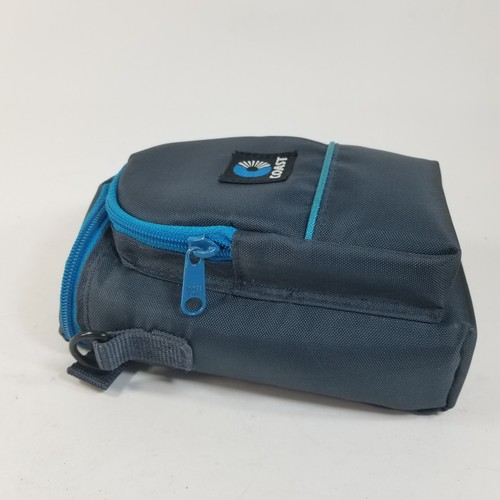Vintage Retro Coast Camera Bag Storage Travel Case Organizer Small Blue Gray - Picture 5 of 12