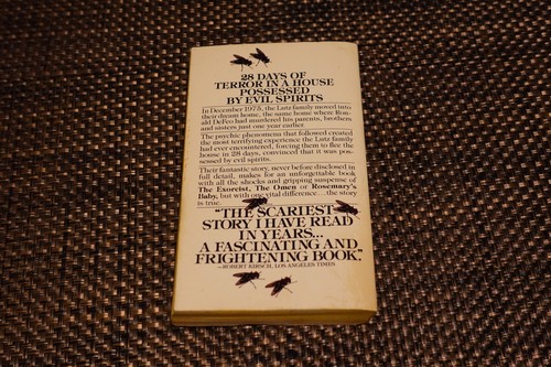 The Amityville Horror by Jay Anson (1977 Movie Tie-in Paperback Book)  G/VG - Picture 2 of 7