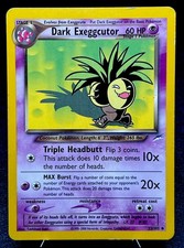 Dark Exeggcutor 33/105 MP Non Holo Vintage Neo Destiny Pokémon Card!