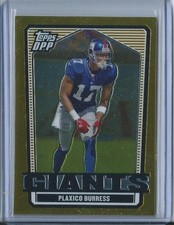 2007 TOPPS DRAFT PICKS & PROPSECTS CHROME GOLD #43 - PLAXICO BURRESS #ED 48/99