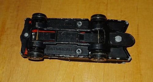 1976 CORGI JUNIORS DC COMICS DIE-CAST BATMOBILE mit Batman Figur Spielzeugauto selten🦇🔥 - Bild 7 von 8