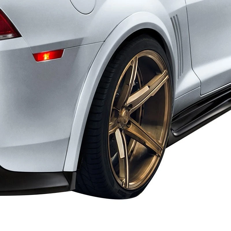 For Chevy Camaro 10-15 Z28 Style Fiberglass Rear Fender Flares Unpainted Foto 2 de 4