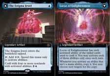 Near Mint x 1 The Enigma Jewel // Locus of Enlightenment - Foil - Extended Art T