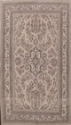 Floral Living Room Area Rug 7x10 Beige/ Ivory Wool Handmade Traditional Carpet