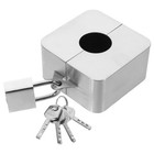  Stainless Steel Water Valve Lock Garden Hose Spigot Keyed Faucet