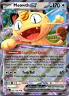 🔥Meowth ex 062/088 Me03: Perfect Order Holo Double Rare MINT