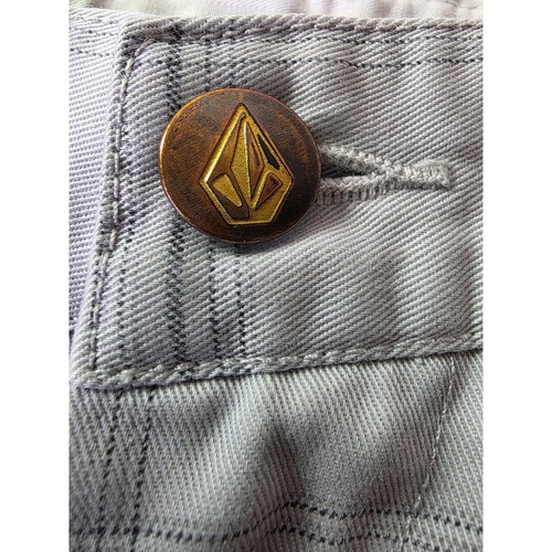 VOLCOM grau kariert Freizeit Skater Aktiv Outdoor Board Sport Shorts GR. 30 - Bild 4 von 8