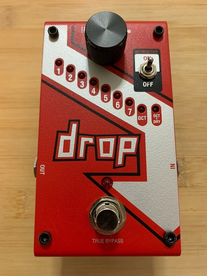 Pedal de cambio de tono DigiTech Drop Polyphonic Drop Tune Foto 2 de 4