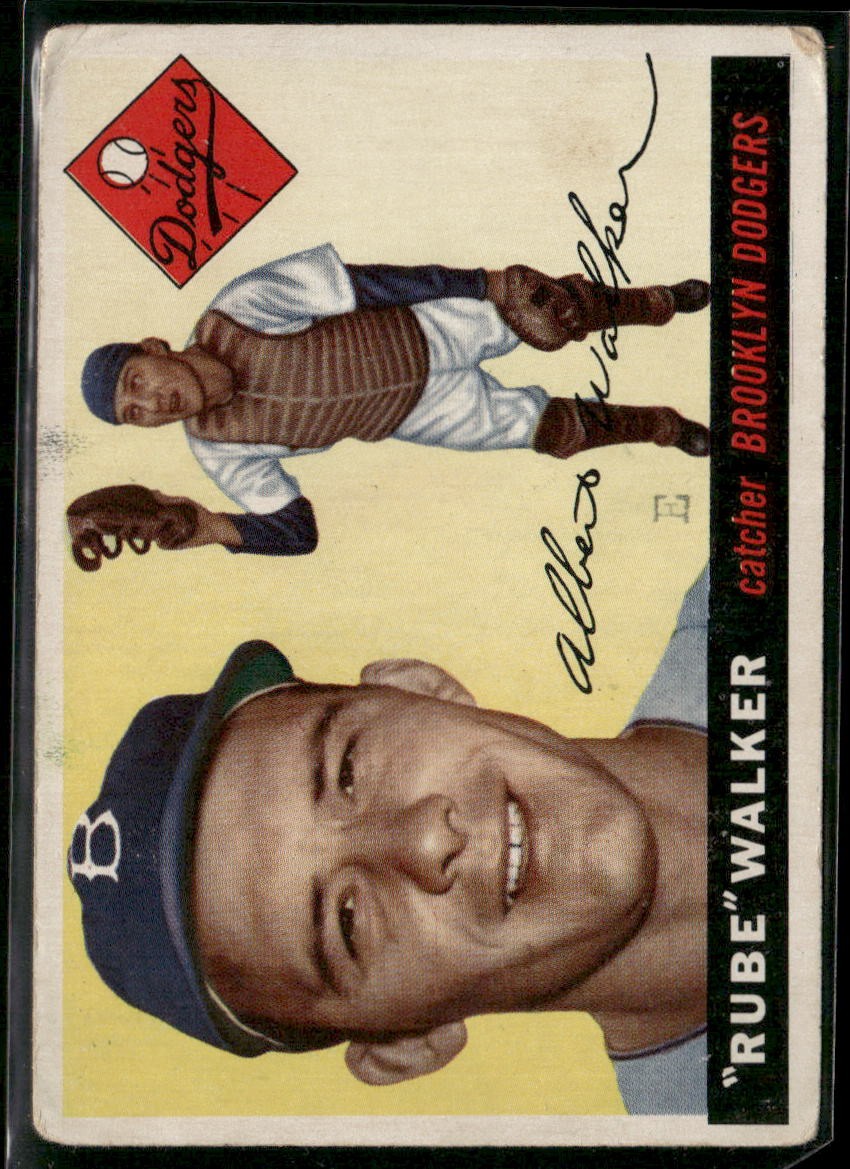 1955 Topps #108 "Rube" Walker (low grade)