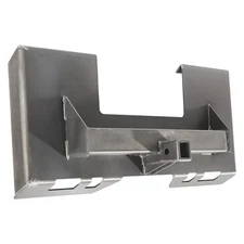 Uimoso 1/4" Skid Steer Attachment Plate Quick Attachment with 2.28" Receiver