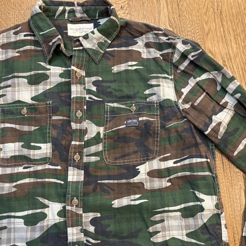 Ralph Lauren Denim & Supply Herren Hemd mit Knöpfen Grün Camouflage Army, Gr. XL - Bild 4 von 10