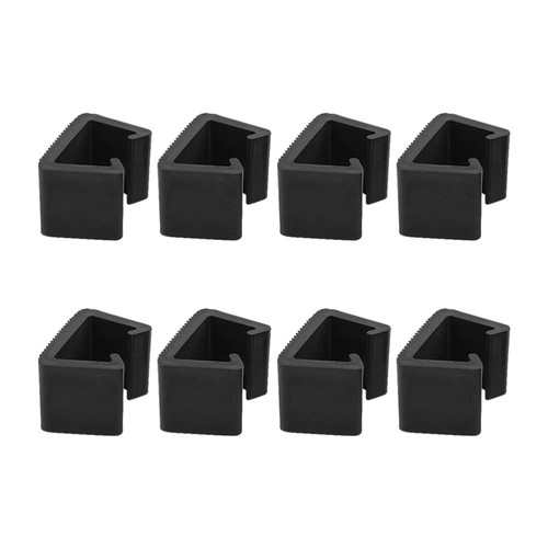 8 Pcs Outdoor Furniture Clamps Patio Sofa Clip Connectors Chair Fastener - Picture 11 of 12