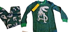 Boys size 12 Dinosaur Two Piece PJ Set Long Sleeve New