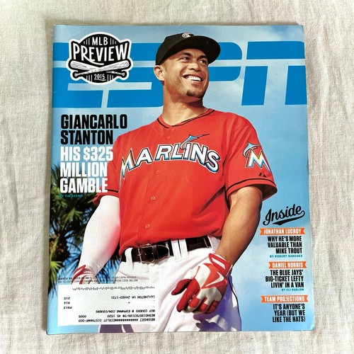 (6) Bryce Harper Giancarlo Rizzo 2015 ESPN Magazine Lot MLB Baseball HOF Jersey - Picture 4 of 7