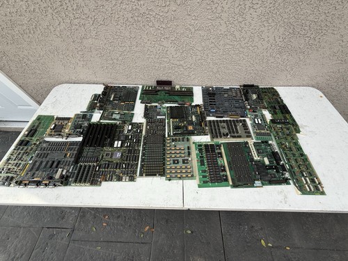 Posten 16 Pfund hochwertiges, schweres Gold großer Schrott Platinen Goldgewinnung - Bild 11 von 12