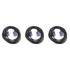  3pcs 5 Meters VGA Cable Male to Male Monitor Cable Video Adapter Cable with