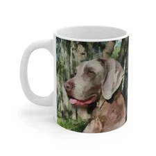 Weimaraner 'Rocky' Ceramic Mug 11oz