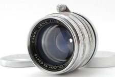  Exc 5 Canon 50mm f/1.8 MF Silver Lens Leica L Screw Mount L39 LTM From JAPAN
