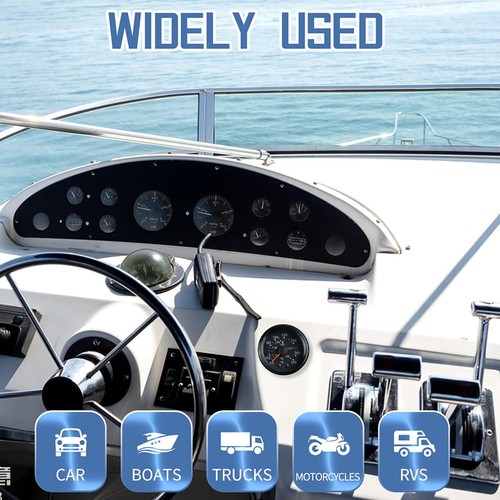 Water Temperature Gauge 2" 52 mm Pointer Mechanical Coolant Temp Gauge for 12... - Picture 5 of 7