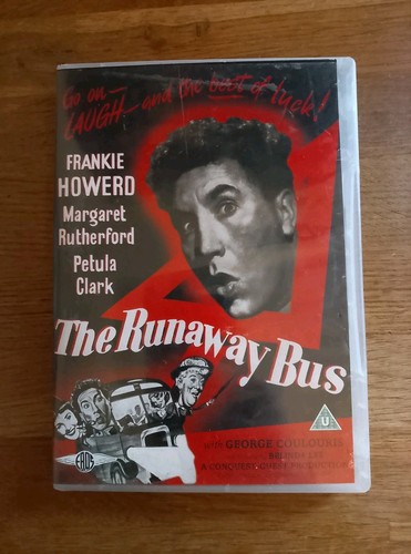 DVD - The Runaway Bus Frankie Howerd Margaret Rutherford DVD PAL Plays UK R2