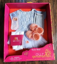 Our Generation 18” Doll BALLET BELLE FASHIONABLE DOLL Complete Outfit 