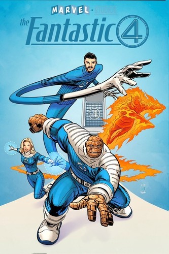 🔵⚪ FANTASTIC FOUR: FIRST STEPS #1 MARK BUCKINGHAM VARIANT *7.09.25