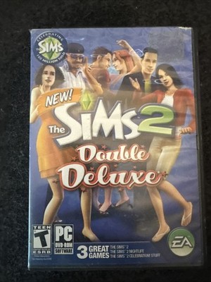 The Sims 2 Double Deluxe 2008 Windows PC Games Authentic CIB Complete