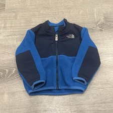 The North Face Denali Blue and Black Toddler Fleece Jacket Size 12-18 Months