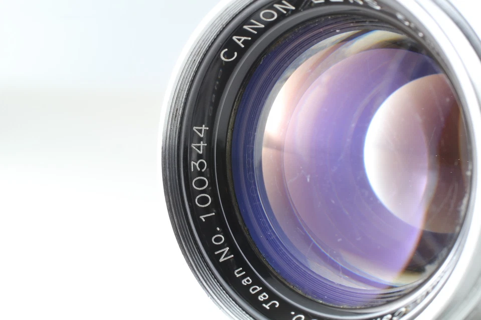 🎄[Near MINT] Canon 50mm f/1.8 Lens LTM L39 Leica Screw Mount From JAPAN - Image 2 of 4